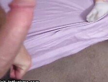 Perverted Horny Step-Bro Gets Busted Stealing Panties Big Boobs American