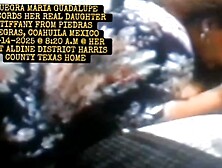 Mother In law Maria Guadalupe records daughter Tif