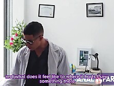 MY WIFE TAKES ME TO THE DOCTOR, THIS BABE ENDS UP HAVING SEX WITH THE DOCTOR AND THE WC HUNK