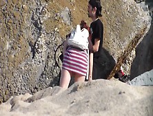 Beach Voyeur - Bikini Removed