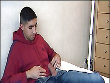 Seduced By Arab Male: Samir Real Str8 Stud Gets Drained His Lollipop By Us!