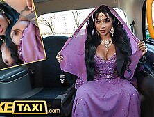 Fake Taxi Bengali nurse takes a gigantic rod in her her tight Japanese twat with her giant titties out