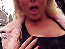 Blondie's Big Adventure - Sex Tourist Meets Long-Boobs Babe in London