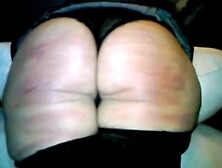 Flogging Her Ass To Another Colour