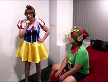 Xmas Panto Snow White Pt1 - Barbyslut