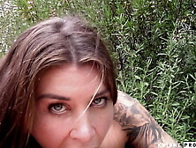 Felicity Feline Outdoor Bj POINT OF VIEW