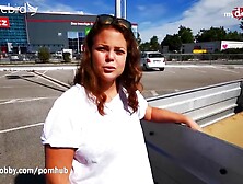 MyDirtyHobby- Bodacious big-chested nubile romped by mate's beau rectally outdoors