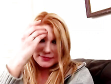 Peggy German Blonde Getting Filled in POV