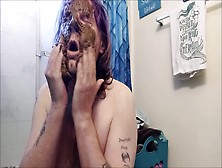 Amateur Scat,  Shit Facial Compilation