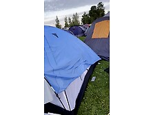 Couple Caught Fucking In A Tent 2