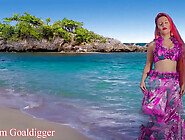 Tease And Denial On The Beach