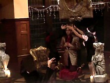 Gang Fuck Banquet Leaves Sativa Rose,  Candy Manson And