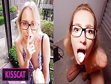 Fuck & Spunk In Mouth On First Date In Mall - Public Agent Pickup Student To Risky Sex / Kiss Cat