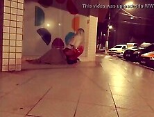 Homeless Guy Fuck Crossdresser In The Street