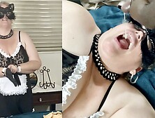 Big Ass, Big Tits Hot Blonde Milf,  BBW Mom (Maid Fucked) Black Guy Fucking Maid Big Wet Juicy Pussy & Cum In Mouth) SSBBW