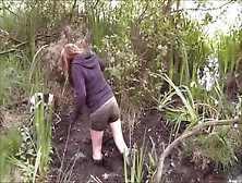 Molly Bare Feet In Mud