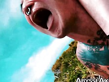 Island of Ecstasy Yoshi Kawasaki and Axel Abysses Wild Outdoor Anal Adventure!