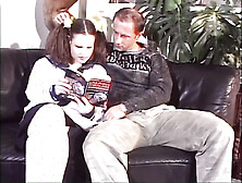 Hawt playgirl cunt screwing in uniform... cum in throat