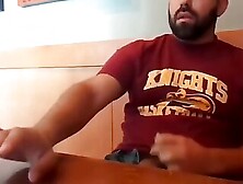 Bearded Bro Public Solo In Coffee Shop