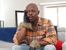 Faith Vixxen and Will Tile in a wild oral interracial scene