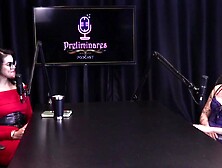 ANNIE CLEMENTINE'S MOST EXCELLENT MOMENTS ON THE PRELIMINARY PODCAST WITH BIA SEXY - PART three (SEE ON: SHEER/RED)