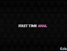 AngelinaMoon & AllieRay - Lesbian Threesome with Double Penetration