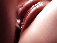 Slow Motion.  Double Creampie.  Cumshot