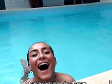 Hunt4K.  Young Nasty Slut Sucks Cock And Gets Pounded By The Pool