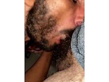 Hairy Guy Gets A Nice Blowjob From His Skillful Roommate