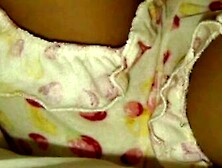 Japanese babe relaxing while her pussy is being touched