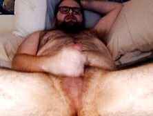 Bear Jerking Off And Cumming