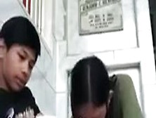 [Viral] - Amateur Pinay Teen Fucking At The Cemetery (Part1)