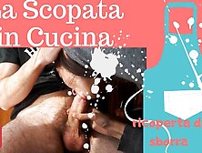 Kitchen Fuck And Cum Covered