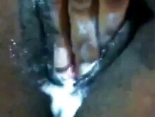 Ebony Creamy Solo with Sex Toy on Webcam