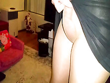 68V Tan Pantyhose Moaning