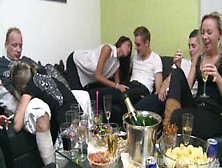 Orgy aperitif with some sluts