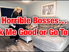 Horrible Boss Venus Catches Me Stealing Money Femdom Punishment