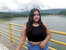 Youthful woman with a large booty is dumped by her boyfriend and drilled by a stranger