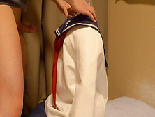 Seifuku Cosplay Costume Masturbation