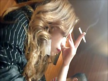 Japanese Smoking Girl 8