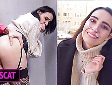 Risky Anal Sex with Cums On Sperm Walk - Public Agent Pickup Russian Student to Street Fuck / Kiss Cat