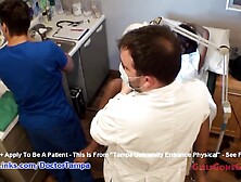 Black Misty Rockwell recent Student Gyno Exam by Doctor Tampa Caught on Camera merely @ GirlsGoneGynoCom