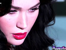 Pink Velvet Dreams - Petite Blonde Babe Evelyn Clair Fucked Hard in Pink Lingerie