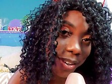 Original African dream lady stretching a tight creamy vagina at 18flirt