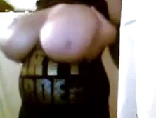 Romanian Bbw Ephemeral Shows Her Big Tits On Webcam