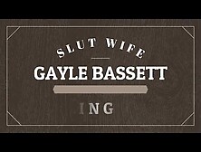 GAYLE BASSETT NUDE SLUT GIVING HEAD