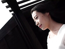 Perfect ballerina body Japanese hotwife onsen vacation