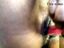 Excited Black rubs her love button and bangs her snatch with a tripod this babe creams hard and has a powerful climax