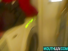 Jamie Sky gives head for success