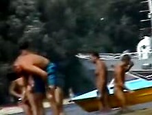 Hot Beach Voyeur Video Shows Mature Nudists Enjoying Each Others Company.